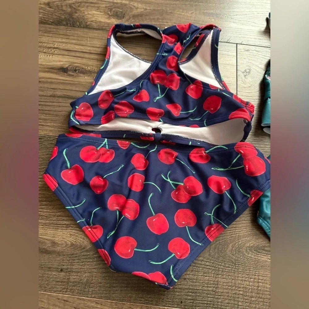 Kid's Two Piece Bathing Suit Bundle,Justice Kanu Size XS,Reseller Wholesale Lot - Picture 7 of 7